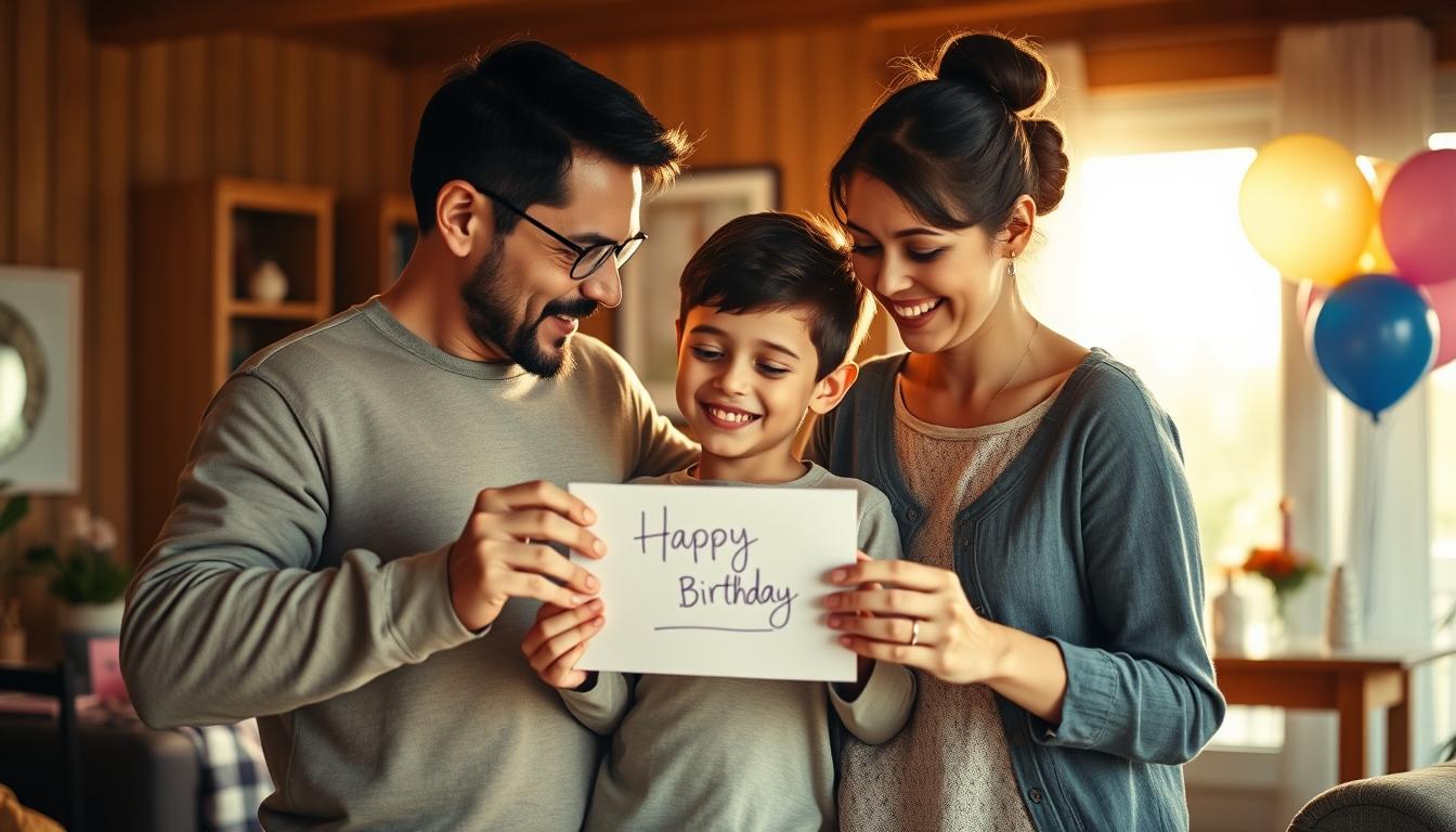 Wzruszające życzenia dla syna