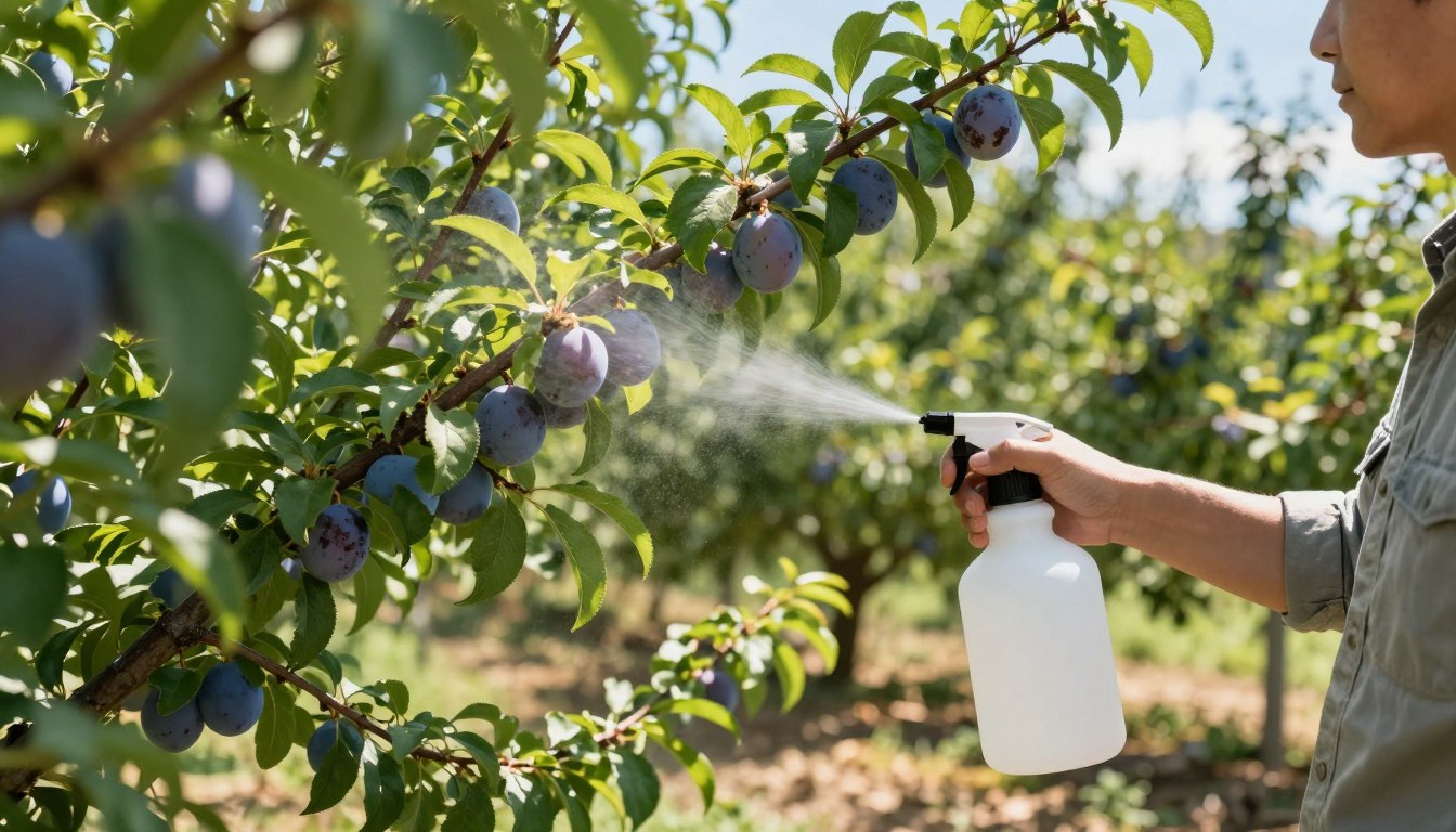 choroby śliw opryski