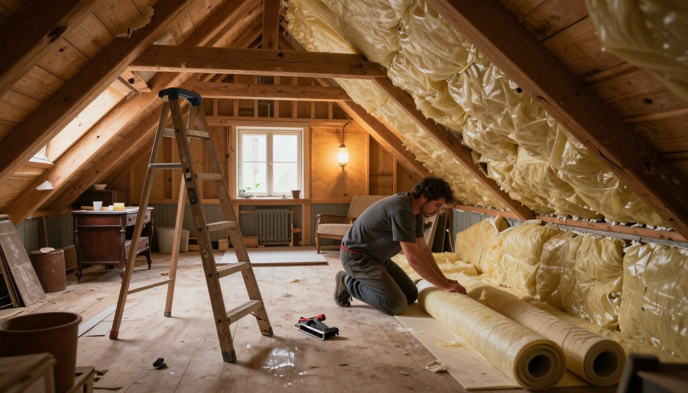 jak ocieplić poddasze w starym domu